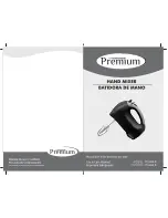 Premium PHM426B Use And Care Manual preview