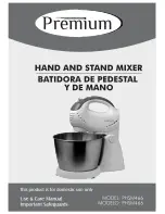 Premium PHSM466 Use & Care Manual preview