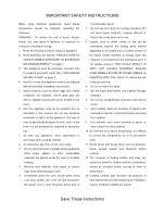 Preview for 3 page of Premium PM7078 Use & Care Manual