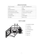 Preview for 7 page of Premium PM7078 Use & Care Manual