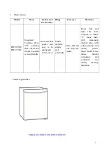 Preview for 3 page of Premium PRF047XW Service Manual