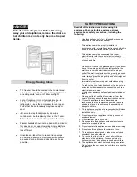 Предварительный просмотр 3 страницы Premium PRF315MW Manual