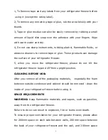 Preview for 4 page of Premium PRN1005MW Use & Care Manual