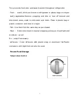 Preview for 8 page of Premium PRN1005MW Use & Care Manual