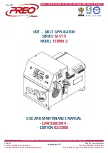PREO EASY 5 Series Use And Maintenance Manual preview