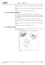 Preview for 29 page of PREO EASY 5 Series Use And Maintenance Manual