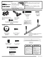 Preview for 2 page of Prepac BEW-3264 Assembly Instructions Manual