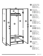 Preview for 3 page of Prepac BEW-3264 Assembly Instructions Manual