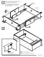 Preview for 4 page of Prepac BEW-3264 Assembly Instructions Manual