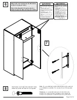 Preview for 8 page of Prepac BEW-3264 Assembly Instructions Manual