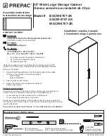 Preview for 1 page of Prepac BSCW-0707-2K Assembly Instructions Manual