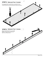 Предварительный просмотр 7 страницы Prepac CH-6600 Assembly Instructions Manual