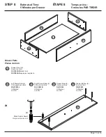 Предварительный просмотр 10 страницы Prepac CH-6600 Assembly Instructions Manual