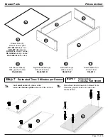 Preview for 11 page of Prepac DBR-0560-1 Assembly Instructions Manual