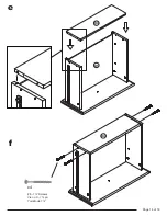 Preview for 14 page of Prepac DC-2354 Assembly Instructions Manual