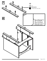 Preview for 8 page of Prepac DC-2422 Assembly Instructions Manual