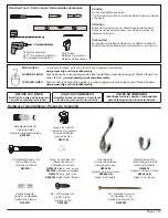 Preview for 2 page of Prepac EC-6016 Assembly Instructions Manual