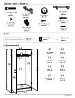 Preview for 2 page of Prepac Elite Storage WEW-3264 Assembly Instructions Manual