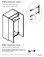 Preview for 6 page of Prepac Elite Storage WEW-3264 Assembly Instructions Manual