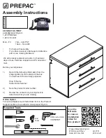 Prepac HangUps WRGW-0701-2M Assembly Instructions Manual preview