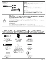 Preview for 2 page of Prepac SC-4820 Assembly Instructions Manual