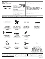 Preview for 2 page of Prepac SH-8445 Assembly Instructions Manual