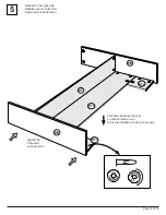 Preview for 8 page of Prepac SH-8445 Assembly Instructions Manual