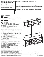 Preview for 1 page of Prepac SOG-0013-1 Assembly Instructions Manual