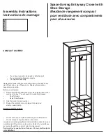 Prepac SOH-0010 Assembly Instructions Manual preview