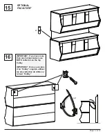 Предварительный просмотр 12 страницы Prepac USM-0003-1 Assembly Instructions Manual