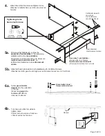 Preview for 5 page of Prepac Wardrobe DC-3359 Assembly Instructions Manual