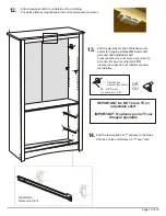 Preview for 10 page of Prepac Wardrobe DC-3359 Assembly Instructions Manual