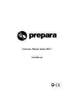 Prepara EF231 User Manual preview