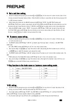 Preview for 16 page of PREPLINE PSPS40 User'S & Technical Manual