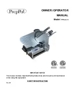 PrepPal PPSLA-14 Owner'S/Operator'S Manual preview