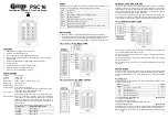 Preview for 1 page of PRESCO PSC16 Quick Start Manual