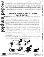 Предварительный просмотр 2 страницы Prescolite RLF6 SD Installation Instructions