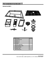 Preview for 5 page of Presenza QK032 Installation Manual And User'S Manual