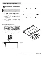 Предварительный просмотр 7 страницы Presenza QK032 Installation Manual And User'S Manual