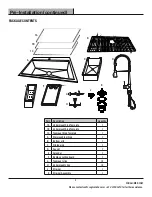 Preview for 5 page of Presenza QKA051 Installation Manual And User'S Manual