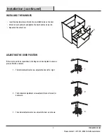 Предварительный просмотр 7 страницы Presenza QL032 Installation Manual And User'S Manual