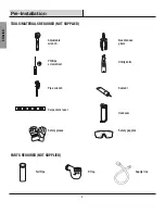 Preview for 4 page of Presenza QL037 Installation Manual And User'S Manual