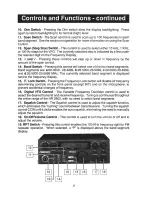 Предварительный просмотр 6 страницы PRESIDENT HR2600 Owner'S Manual