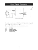 Предварительный просмотр 8 страницы PRESIDENT HR2600 Owner'S Manual