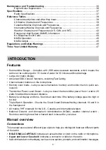 Preview for 4 page of PRESIDENT MC-8050 DSC Owner'S Manual