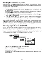 Preview for 16 page of PRESIDENT MC-8050 DSC Owner'S Manual