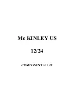 Preview for 38 page of PRESIDENT Mc KINLEY US 12/24 Service Manual