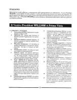 Preview for 22 page of PRESIDENT WILLIAM Manual