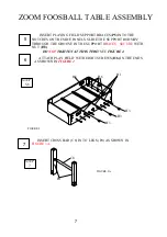 Preview for 8 page of Presidential Billiards THE ZOOM Manual