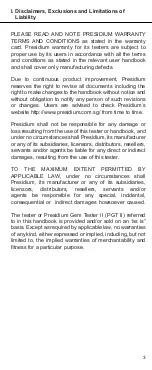 Preview for 4 page of PRESIDIUM DC708N User Handbook Manual